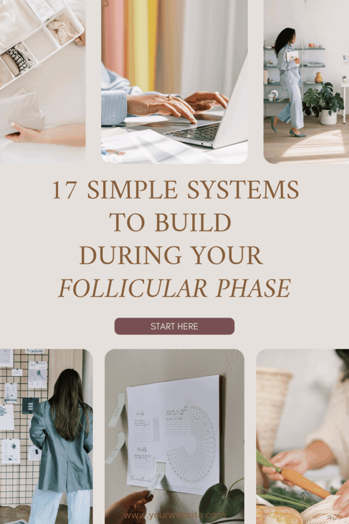 Follicular Phase Cycle Syncing Productivity Pinterest