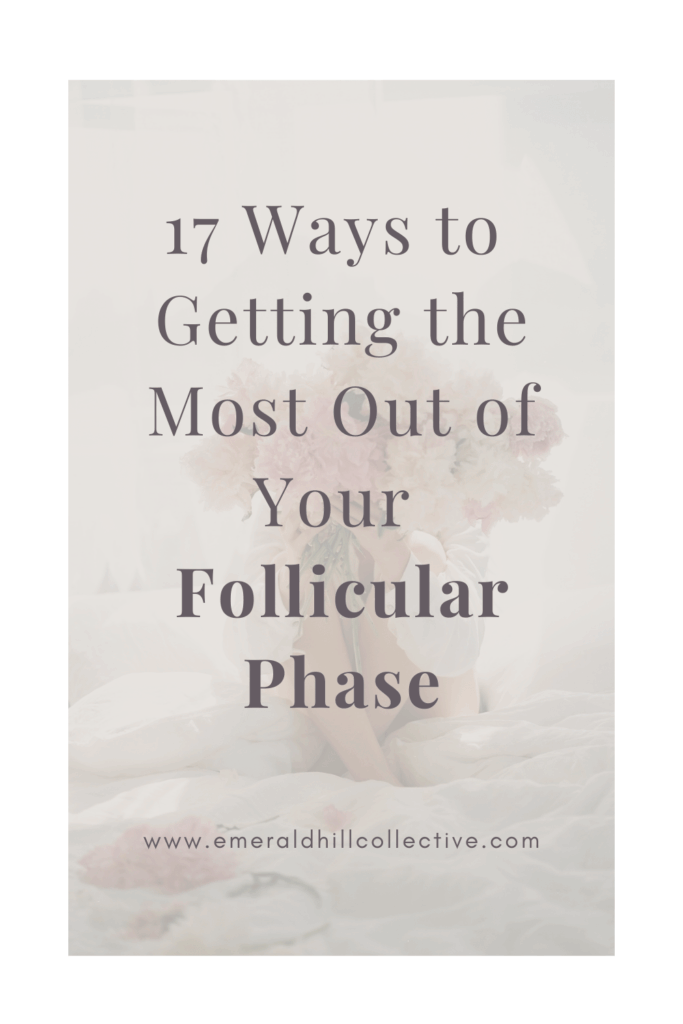 Follicular Phase Cycle Syncing Productivity Pinterest