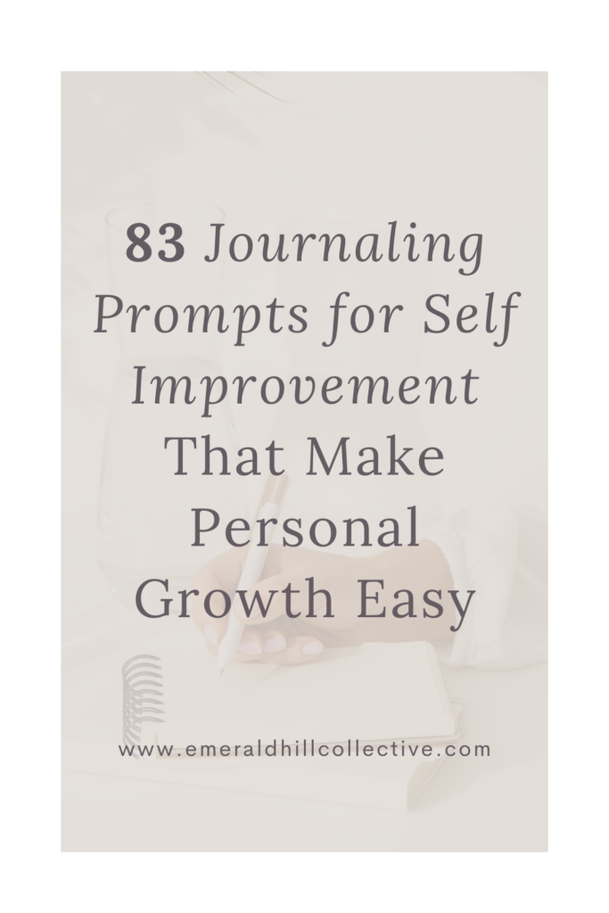 journaling for self improvement pinterest