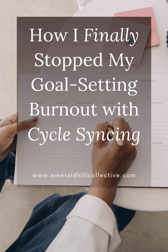 cycle syncing productivity framework